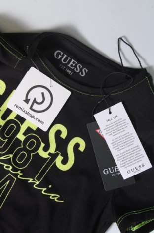 Детска тениска Guess, Размер 8-9y/ 134-140 см, Цвят Черен, Цена 46,00 лв.