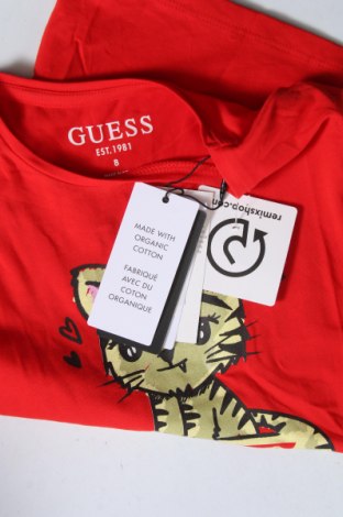 Παιδικό μπλουζάκι Guess, Μέγεθος 8-9y/ 134-140 εκ., Χρώμα Κόκκινο, Τιμή 23,71 €