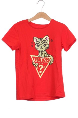Детска тениска Guess, Размер 8-9y/ 134-140 см, Цвят Червен, Цена 27,60 лв.