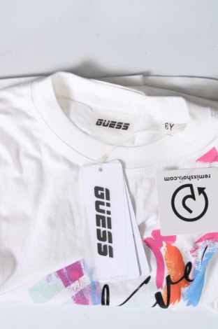 Kinder T-Shirt Guess, Größe 8-9y/ 134-140 cm, Farbe Weiß, Preis 23,71 €