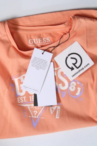 Παιδικό μπλουζάκι Guess, Μέγεθος 7-8y/ 128-134 εκ., Χρώμα Πορτοκαλί, Τιμή 23,71 €