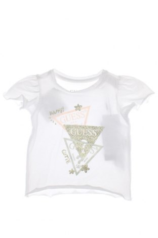 Детска тениска Guess, Размер 3-6m/ 62-68 см, Цвят Бял, Цена 23,00 лв.