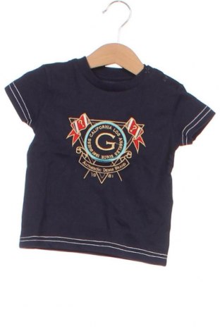Παιδικό μπλουζάκι Guess, Μέγεθος 9-12m/ 74-80 εκ., Χρώμα Μπλέ, Τιμή 13,04 €
