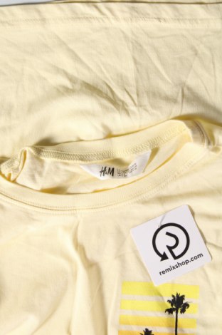 Детска тениска H&M, Размер 8-9y/ 134-140 см, Цвят Жълт, Цена 12,00 лв.