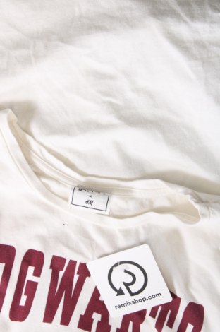 Детска тениска H&M, Размер 14-15y/ 168-170 см, Цвят Екрю, Цена 6,69 лв.