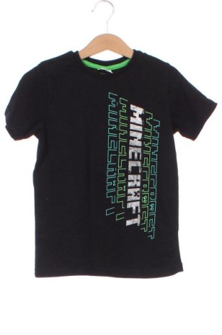 Детска тениска Marks & Spencer, Размер 7-8y/ 128-134 см, Цвят Черен, Цена 7,04 лв.