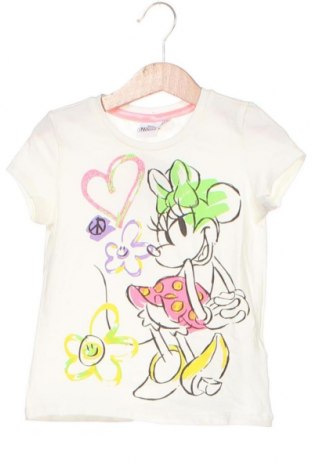 Παιδικό μπλουζάκι Minnie Mouse, Μέγεθος 3-4y/ 104-110 εκ., Χρώμα Λευκό, Τιμή 17,01 €