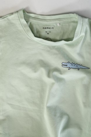 Kinder T-Shirt Name It, Größe 18-24m/ 86-98 cm, Farbe Grün, Preis 17,01 €