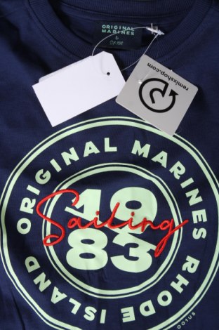 Παιδικό μπλουζάκι Original Marines, Μέγεθος 5-6y/ 116-122 εκ., Χρώμα Μπλέ, Τιμή 17,01 €