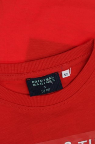 Dziecięcy T-shirt Original Marines, Rozmiar 5-6y/ 116-122 cm, Kolor Czerwony, Cena 87,96 zł