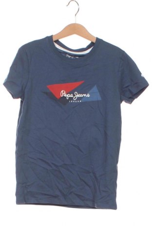 Детска тениска Pepe Jeans, Размер 9-10y/ 140-146 см, Цвят Син, Цена 38,25 лв.