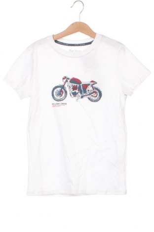 Kinder T-Shirt Pepe Jeans, Größe 9-10y/ 140-146 cm, Farbe Weiß, Preis 19,72 €