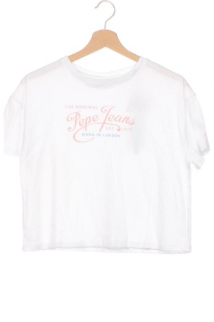 Kinder T-Shirt Pepe Jeans, Größe 9-10y/ 140-146 cm, Farbe Weiß, Preis 21,03 €