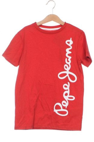 Детска тениска Pepe Jeans, Размер 9-10y/ 140-146 см, Цвят Червен, Цена 40,80 лв.