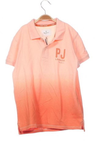 Детска тениска Pepe Jeans, Размер 8-9y/ 134-140 см, Цвят Оранжев, Цена 25,50 лв.