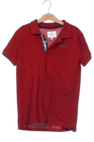 Dziecięcy T-shirt Pepe Jeans, Rozmiar 8-9y/ 134-140 cm, Kolor Czerwony, Cena 81,56 zł