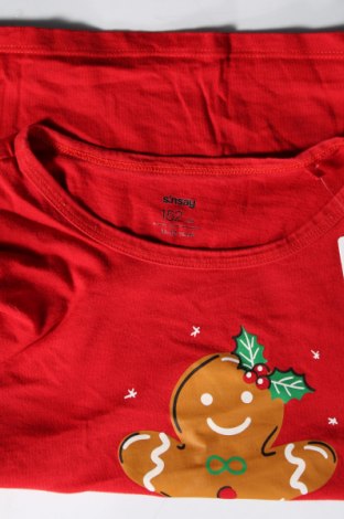 Детска тениска Sinsay, Размер 11-12y/ 152-158 см, Цвят Червен, Цена 11,76 лв.