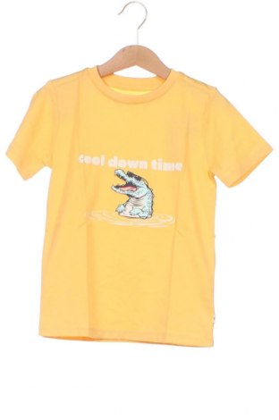 Детска тениска Tom Tailor, Размер 3-4y/ 104-110 см, Цвят Жълт, Цена 16,50 лв.