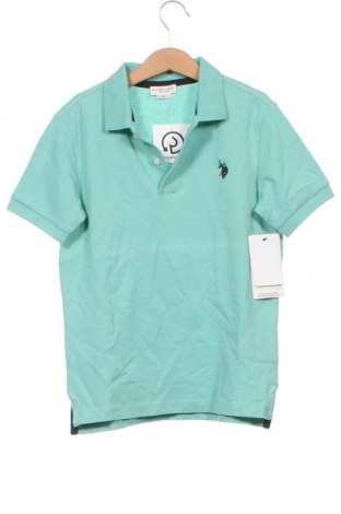 Детска тениска U.S. Polo Assn., Размер 7-8y/ 128-134 см, Цвят Зелен, Цена 38,25 лв.