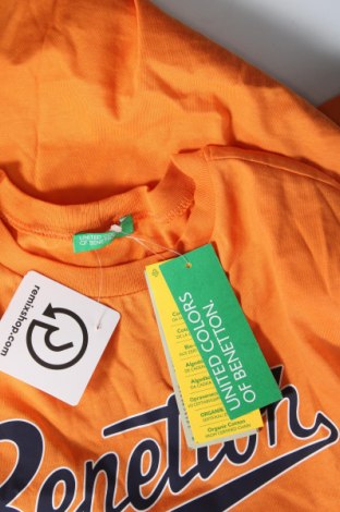 Tricou pentru copii United Colors Of Benetton, Mărime 12-13y/ 158-164 cm, Culoare Portocaliu, Preț 86,84 Lei