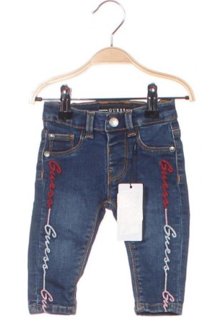Dziecięce jeansy Guess, Rozmiar 3-6m/ 62-68 cm, Kolor Niebieski, Cena 158,33 zł