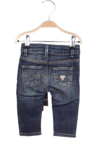 Dziecięce jeansy Guess, Rozmiar 3-6m/ 62-68 cm, Kolor Niebieski, Cena 57,57 zł