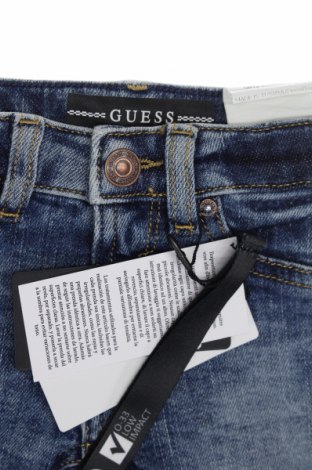 Dziecięce jeansy Guess, Rozmiar 3-6m/ 62-68 cm, Kolor Niebieski, Cena 143,94 zł