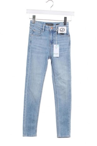 Dziecięce jeansy Guess, Rozmiar 7-8y/ 128-134 cm, Kolor Niebieski, Cena 287,87 zł