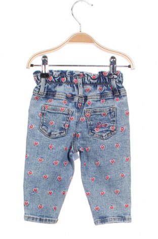 Dziecięce jeansy Guess, Rozmiar 3-6m/ 62-68 cm, Kolor Niebieski, Cena 109,39 zł