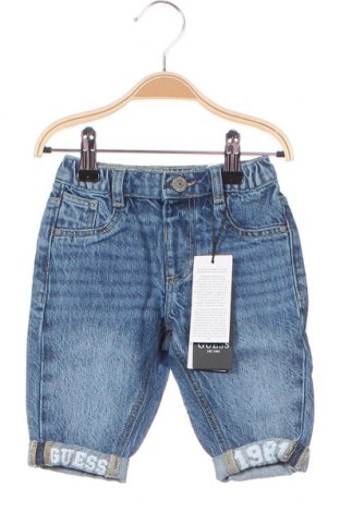 Dziecięce jeansy Guess, Rozmiar 3-6m/ 62-68 cm, Kolor Niebieski, Cena 158,33 zł