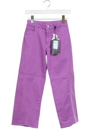 Dziecięce jeansy Guess, Rozmiar 7-8y/ 128-134 cm, Kolor Fioletowy, Cena 172,72 zł