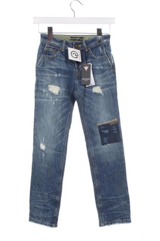 Dziecięce jeansy Guess, Rozmiar 7-8y/ 128-134 cm, Kolor Niebieski, Cena 172,72 zł