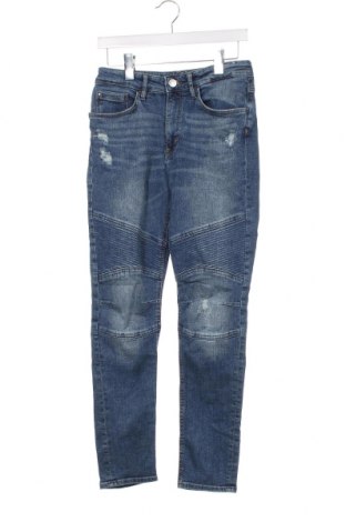 Dětské džíny  H&M, Velikost 14-15y/ 168-170 cm, Barva Modrá, Cena  87,00 Kč