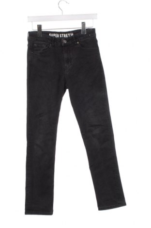 Dziecięce jeansy H&M, Rozmiar 12-13y/ 158-164 cm, Kolor Szary, Cena 15,35 zł