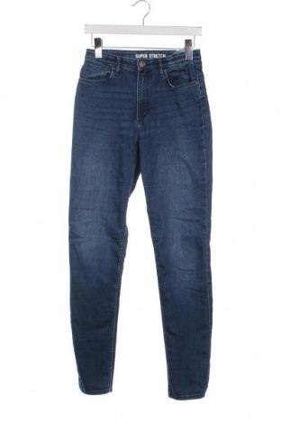 Dětské džíny  H&M, Velikost 14-15y/ 168-170 cm, Barva Modrá, Cena  243,00 Kč