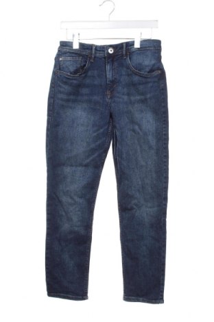 Dziecięce jeansy H&M, Rozmiar 13-14y/ 164-168 cm, Kolor Niebieski, Cena 25,59 zł