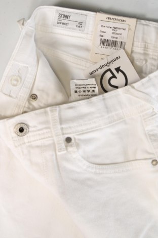 Детски дънки Pepe Jeans, Размер 8-9y/ 134-140 см, Цвят Бял, Цена 45,90 лв.