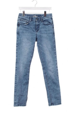 Dziecięce jeansy S.Oliver, Rozmiar 15-18y/ 170-176 cm, Kolor Niebieski, Cena 43,18 zł