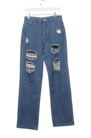 Dziecięce jeansy SHEIN, Rozmiar 13-14y/ 164-168 cm, Kolor Niebieski, Cena 15,35 zł