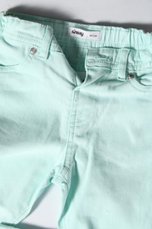 Dziecięce jeansy Sinsay, Rozmiar 18-24m/ 86-98 cm, Kolor Niebieski, Cena 36,60 zł