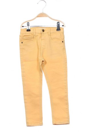 Детски дънки Zara, Размер 2-3y/ 98-104 см, Цвят Жълт, Цена 10,82 лв.