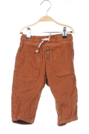 Pantaloni de catifea reiată, pentru copii Reserved, Mărime 9-12m/ 74-80 cm, Culoare Bej, Preț 32,14 Lei