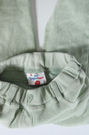 Детски джинси Topolino, Размер 4-5y/ 110-116 см, Цвят Зелен, Цена 8,40 лв.