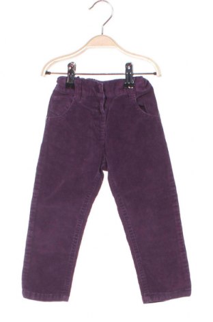 Pantaloni de catifea reiată, pentru copii Topomini, Mărime 18-24m/ 86-98 cm, Culoare Mov, Preț 24,69 Lei