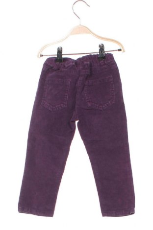 Pantaloni de catifea reiată, pentru copii Topomini, Mărime 18-24m/ 86-98 cm, Culoare Mov, Preț 24,69 Lei