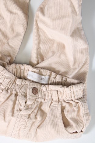 Pantaloni de catifea reiată, pentru copii Zara, Mărime 2-3y/ 98-104 cm, Culoare Bej, Preț 46,00 Lei