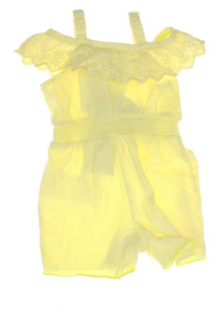 Детски гащеризон Guess, Размер 3-6m/ 62-68 см, Цвят Жълт, Цена 59,50 лв.