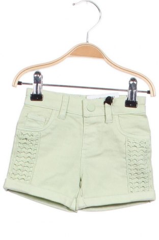Детски къс панталон Guess, Размер 3-6m/ 62-68 см, Цвят Зелен, Цена 34,65 лв.