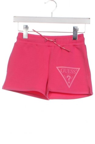 Pantaloni scurți pentru copii Guess, Mărime 7-8y/ 128-134 cm, Culoare Roz, Preț 82,90 Lei