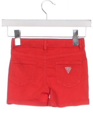 Dětské krátké kalhoty  Guess, Velikost 7-8y/ 128-134 cm, Barva Červená, Cena  913,00 Kč